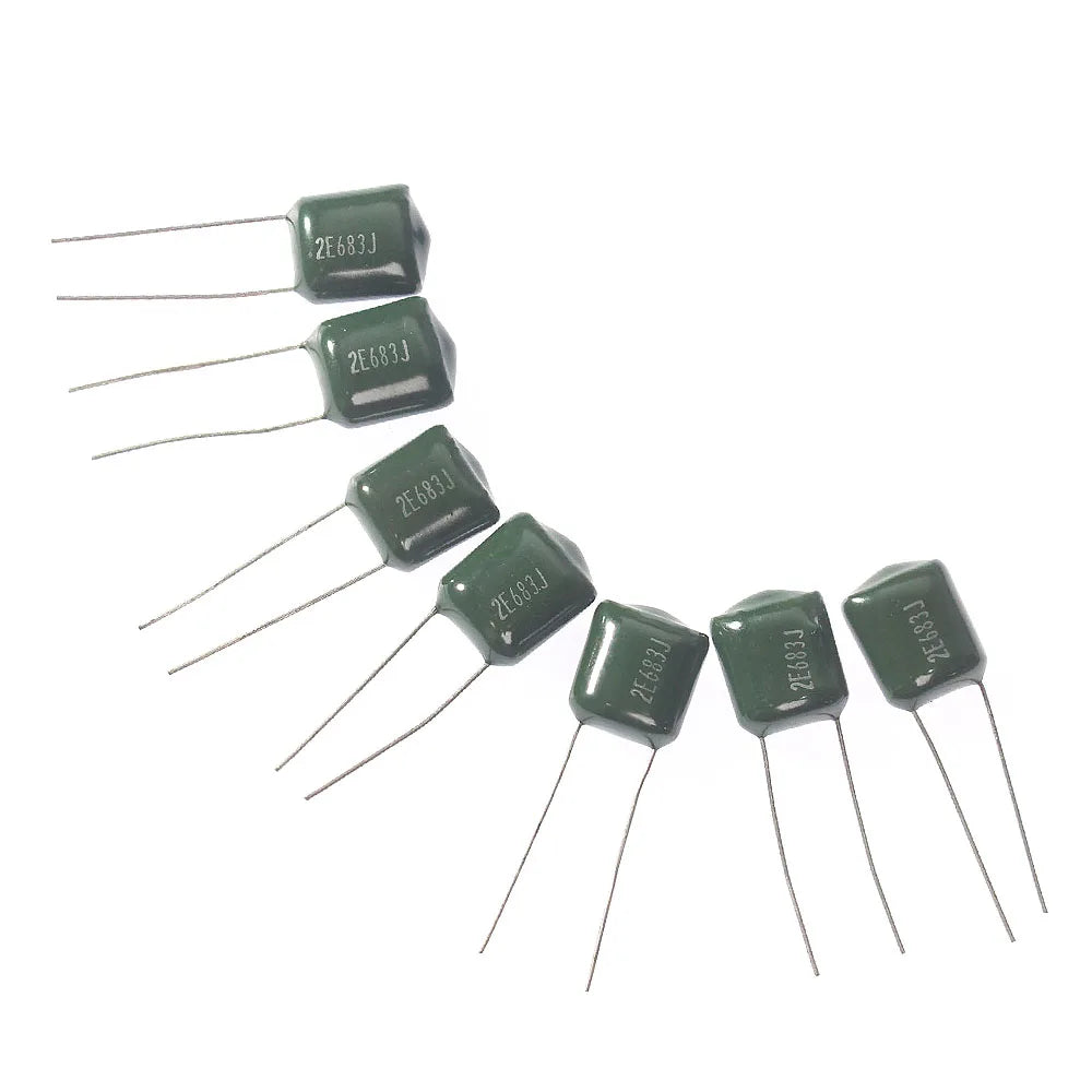 180/660pcs Polyester Film Capacitor Kit 100V 18/24values Set of Capacitor 2A331 2A471 2A561 2A681 2A102  2A102J 2A152J 2A222J