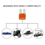 Micro2 Fuse Taps - Upgraded RV Camper Inline Fuse Tap, 12V ATR Add-a-Circuit Blade Fuse Tap Adapter with 5 Amp Micro2 Fuse