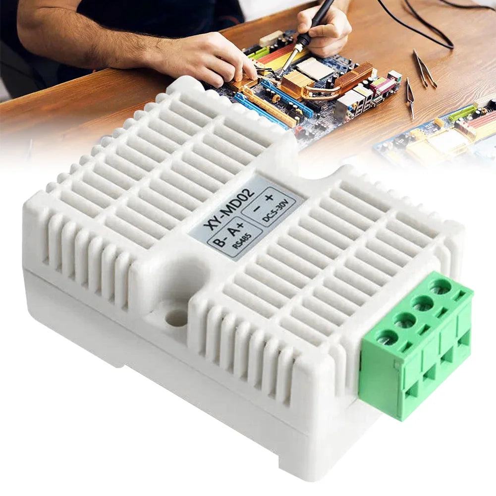 XY-MD02 Temperature & Humidity Sensor SHT20 Temperature and Humidity Transmitter RS485 Serial Temperature Humidity Sensor Module