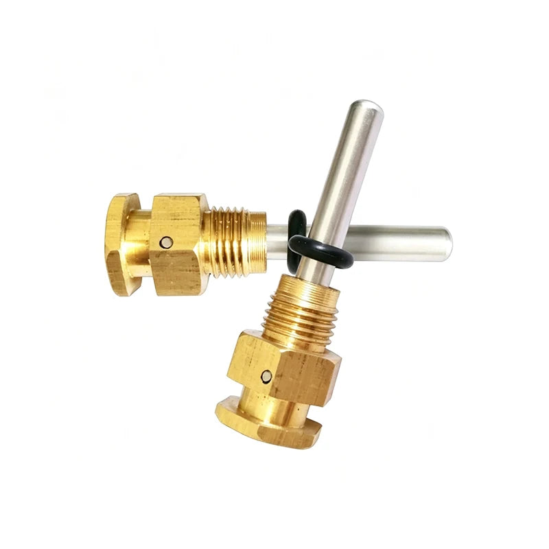 Heat Matched NTC Thermistor Temperature Sensor Armored Brass Nut 10K 100K Waterproof High Temperature Probe M10*1 5x45mm