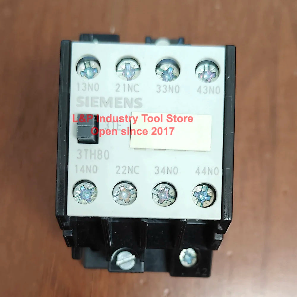 New Original SIEMENS 3TH8031-0X Contactor Relay Voltage AC24V AC36V AC110V AC220V AC380V Elevator Accessories 3TH80 31E 22E 40E
