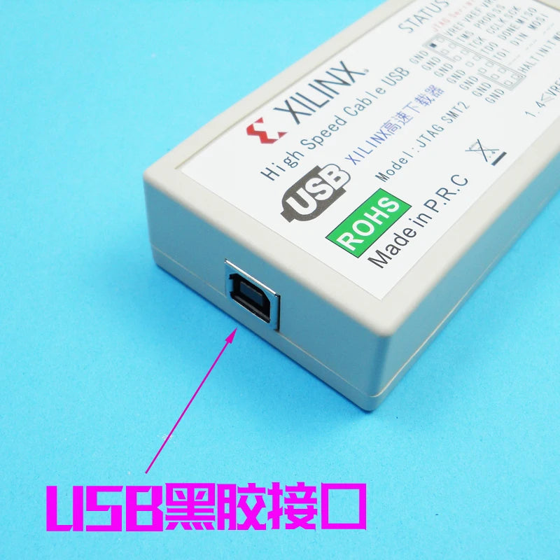 Xilinx Downloader, USB High-Speed JTAG FPGA, CPLD Programming Emulator, SMT2, Xilinx Wire, HS2