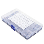 600PCS 15Value x 40Pcs Transistor TO-92 Assortment Box Kit Transistors 2N2222 2N3904 2N3906 Direct-plug triode box C945 S8050