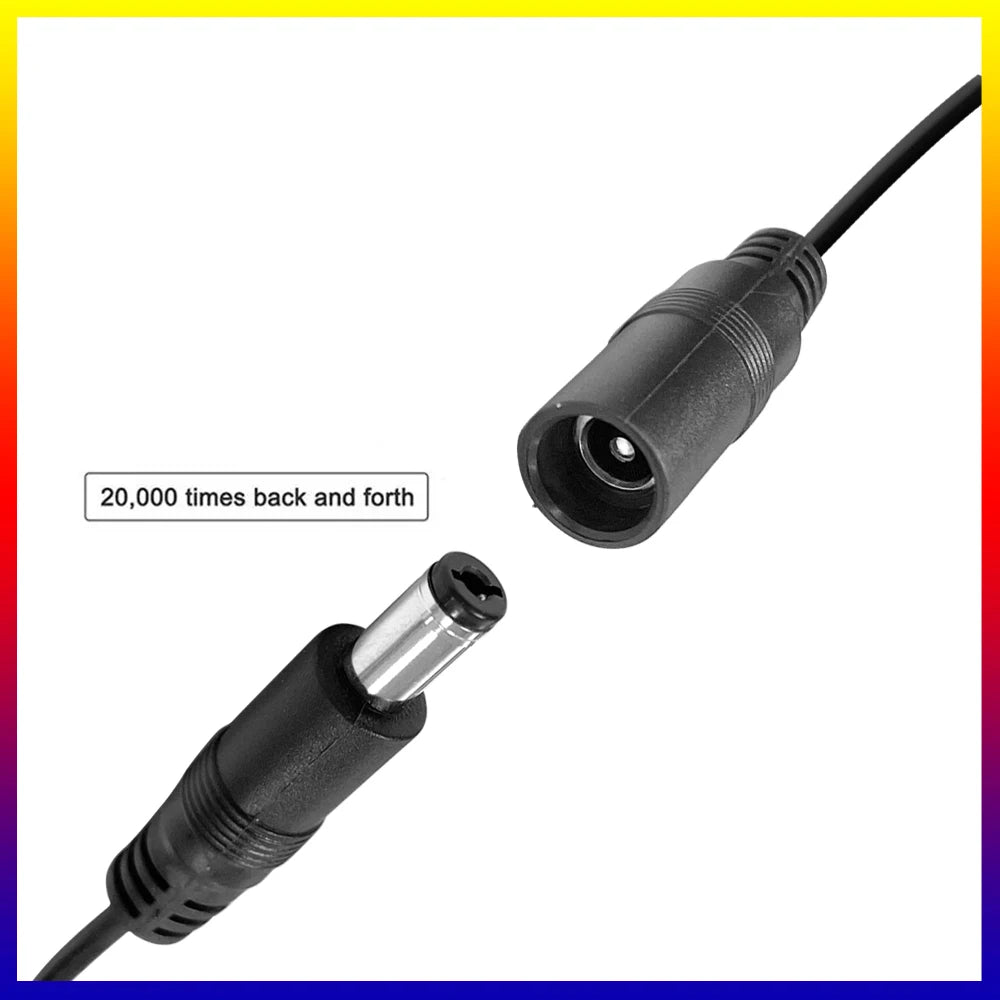 Power Cord Extend Wire Cable 3/5/10M 5.5 * 2.1mm Male Female DC 12V Power Adapter Extension Cable For CCTV Camera Router ﻿