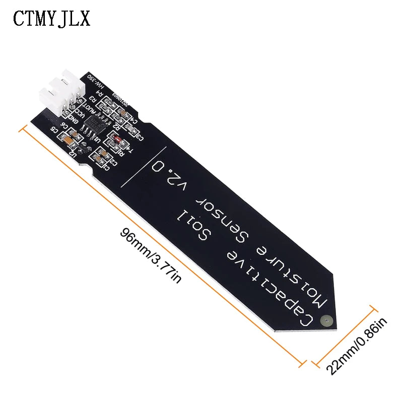 10pcs Capacitive Soil Moisture Sensor Corrosion Resistant For Arduino Moisture Detection Garden Watering DIY Electronic