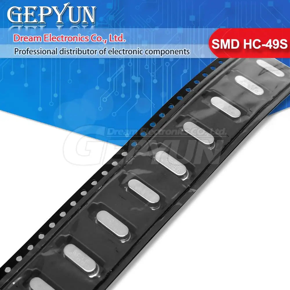 10PCS HC49S SMD 4Mhz 6Mhz 8Mhz 10Mhz 12Mhz 16Mhz 13.560/3.579545/14.7456/7.32728Mhz Quartz Crystal Resonator Passive Oscillator