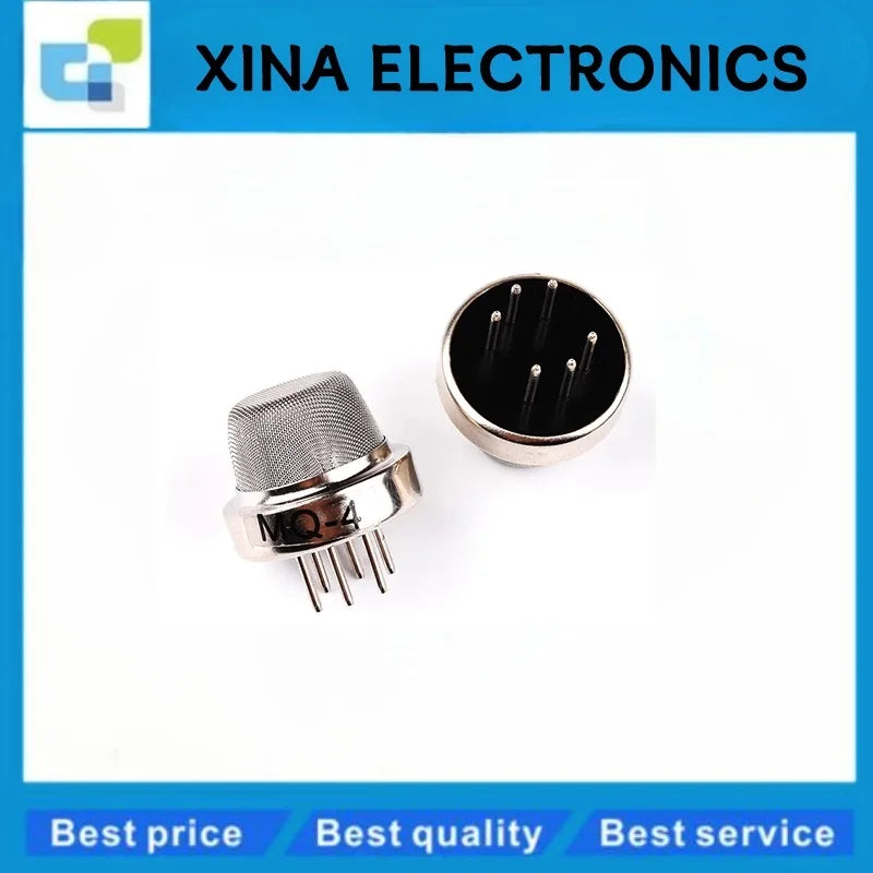 10Pcs Gas Sensor MQ-2 MQ-3 MQ-4 MQ-5 MQ-6 MQ-7 MQ-8 MQ-9 MQ-135 ORIGINAL ROHS Free Shipping