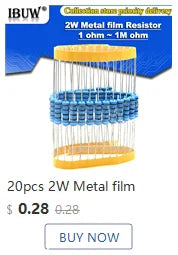150PCS 300PCS 1/4W 1/2W 1W 2W 3W Resistance 1% Metal Film Resistor Assortment Kit Set 30Kinds Each 5/10PCS 1~750 1K~820K Ohm