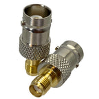 SMA to BNC Adapter for SDR,gmrs Handheld Radio, Scanner,Walkie Talkie Adapters SMA Male Female to BNC Male Female RF Coaxial