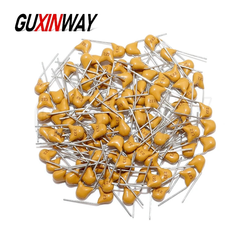 100pcs Multilayer ceramic capacitor 50V (101~106) 10pF~10uF 102 103 104 105 18PF 15PF 47PF 100PF 1uF 1.5uF 2.2uF 4.7uF