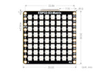 ESP32 S3 Matrix ESP32 S3 Development Board RGB LED Matrix 2.4GHz WiFi Bluetooth Gyroscope Attitude Sensor QMI8658C