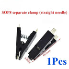 1PCS  CH341A CH341B 24 25 Series EEPROM Flash BIOS USB Programmer Module SOIC8 SOP8 Test Clip For EEPROM 93CXX / 25CXX / 24CXX