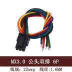 5PC Micro-fit Molex MX3.0 43025 43020 22AWG Dual Row Small 5557 5559 Male Female Air Dock Electronic Terminal Wire Cable Harness