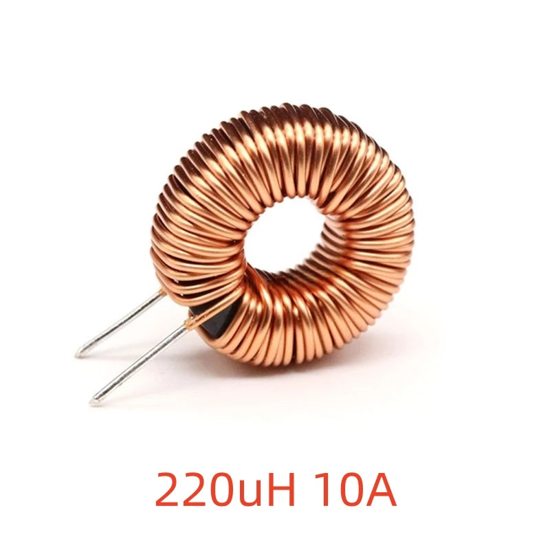 80125 Toroid Core Inductor 22/33/47/100uH Iron Silicon Aluminum Winding Magnetic Ring Coil