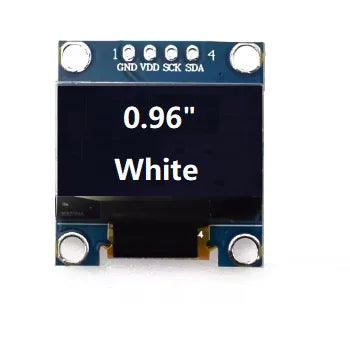 0.96" Inch OLED Display Screen Module I2C IIC 128x64 SSD1315 1306 3.3V-5V Blue/blue Yellow/White for Arduino ESP32 ESP8266