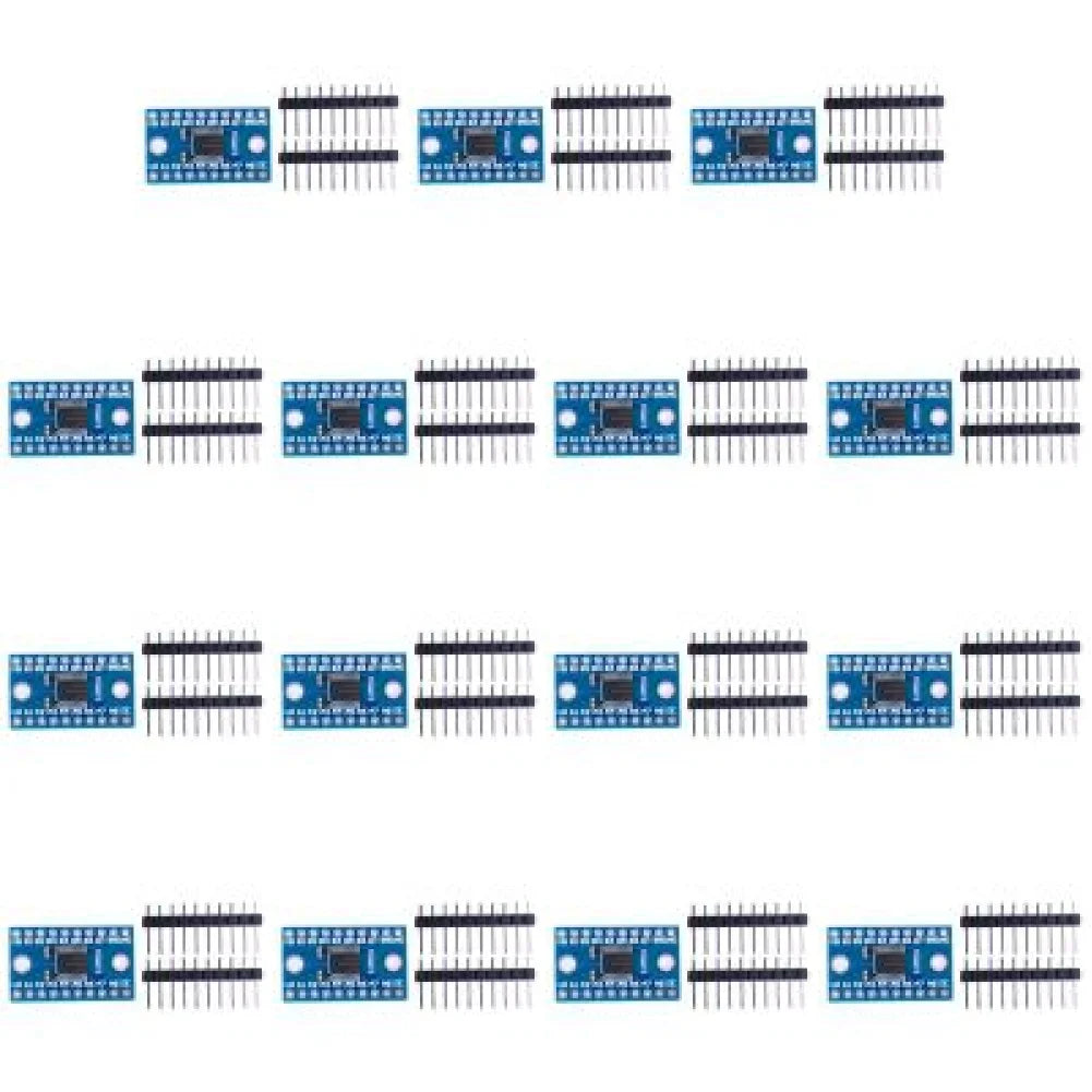 1-20PCS TXS0108E Logic Level Shifter TTL Bi-Directional Module 3.3V 5V 8 Channel High Speed Mutual Converter Module for Arduino