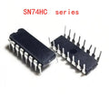 10 pieces of 74HC series SN74HC 00, 02, 04, 08, 14, 32, 74, 86, 132, 157, SN74HC02N, SN74HC595N, 74HC86 DIP logic circuit chips