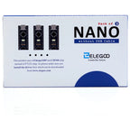 ELEGOO Nano Board CH340/ATmega328P Without USB Cable, Compatible with Arduino® (Nano X 3 Without Cable)