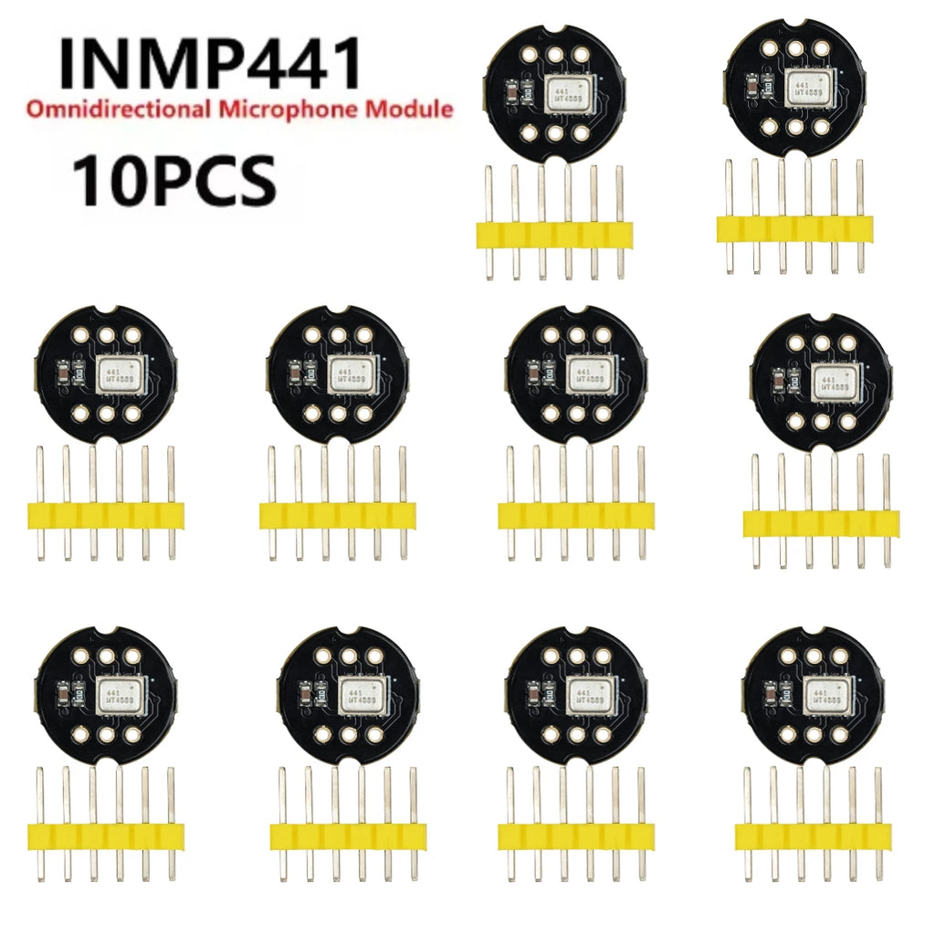 1-10PCS INMP441 Omnidirectional Microphone I2S Interface Low Power MEMS High Precision Digital Output Sensor Module
