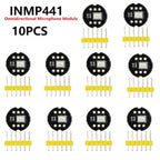 1-10PCS INMP441 Omnidirectional Microphone I2S Interface Low Power MEMS High Precision Digital Output Sensor Module
