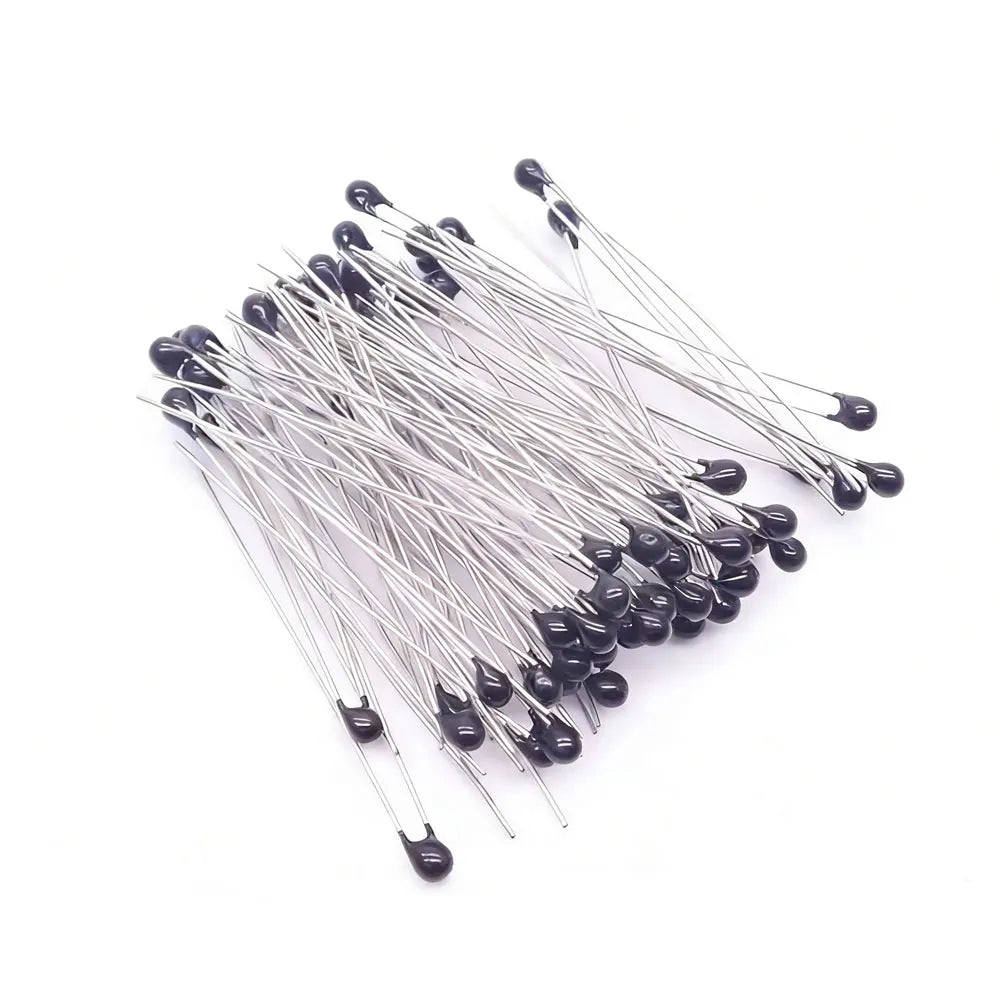 20pcs MF52AT MF52 B 3950 NTC Thermistor Thermal Resistor 1% 1K 2K 3K 4.7K 5K 10K 20K 47K 50K 100K