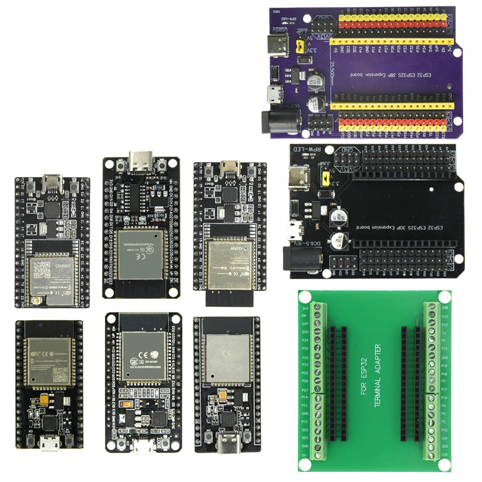 WiFi BT Dual Core Wireless Module for ESP32 ESP-32S, Ultra-Low Power Dev Board Compatible with ESP8266 Projects