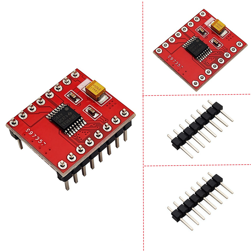 5pcs DRV8833/TB6612FNG Dual Stepper Motor Driver Module H-bridge Board DC motor controller for Arduino, Raspberry Pi, ESP32