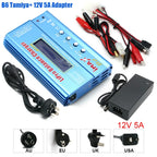 IMAX B6 80W B6 Charger Balance Charger Digital LCD Screen Lion LiFe Nimh Nicd PB Lipo Battery Discharger AC Power 12V 5A Adapter
