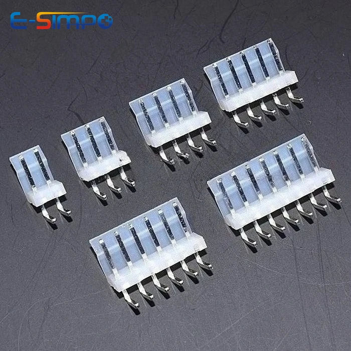500/1000pcs CH5.08mm 2/3/4/5/6/7/8/9/10Pin Housing Female Straight Right Angle Male Pin Wafer Terminal Connector