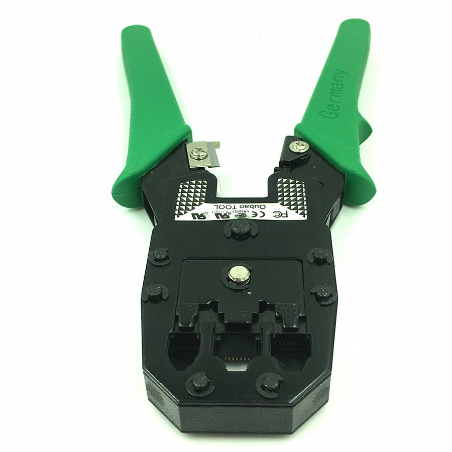 Stripping Crimping Pliers Network Cable Clamp Pliers+Professional Network Cable Tester RJ45 RJ11 RJ12 CAT5 UTP LAN Hand Tool Set