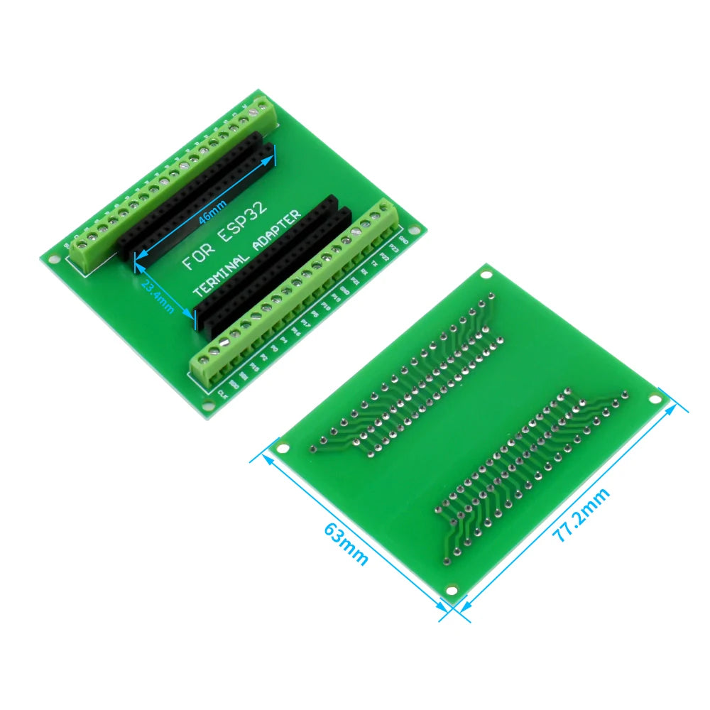 ESP32 ESP8266 Development Board Breakout Board GPIO 1 into 2 Compatible with 38 Pins ESP32S ESP32 Development Board