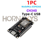 1-10pcs/ESP8266 NodeMCU LUA CH340 ESP-12E WiFi Internet Development Board 4M Flash Serial Wireless Module for Arduino Type-C USB