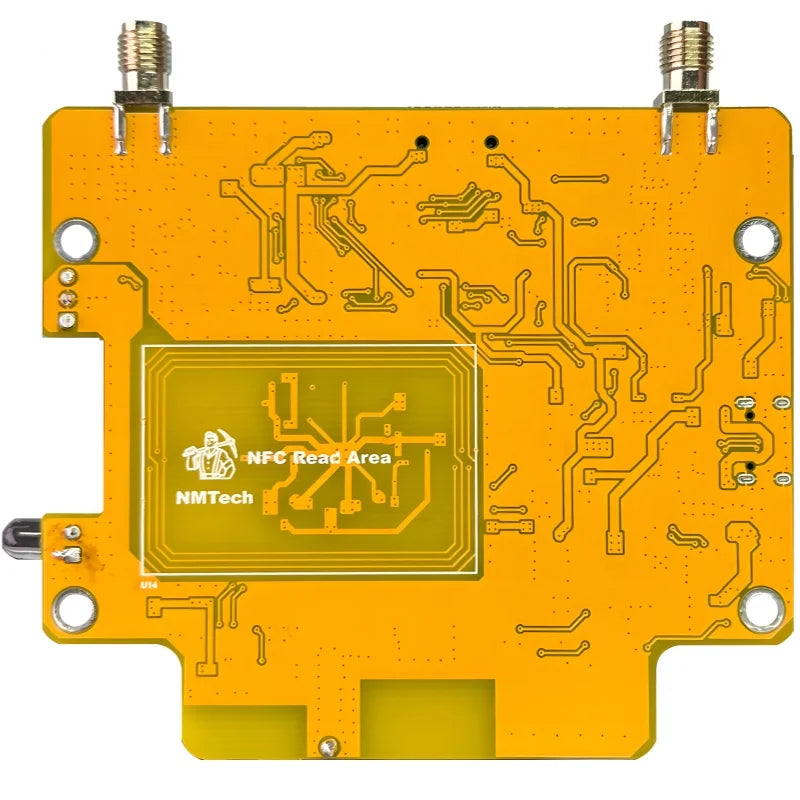 NM-RF-Hat Companion Hat Bruce CC1101 nRF24 PN532 IR TX/RX 433M OOK Power Mgmt TF Slot Multi-Band RF With GPS for ESP32-2432S028