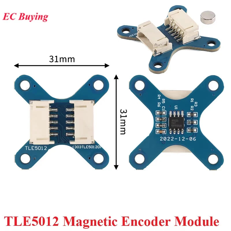 5Pc/1pc AS5600 Magnetic Encoder Module TLE5012 MT6701 MT6816 MT6826S AK09911C KTH7824 3144E Sensor Induction Control Door Switch