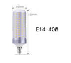 Super Long Lifespan E27 E14 12W 16W 20W 24W 40W LED Lamp Corn Bulb AC85-265V No Flicker 2835 SMD LED Light / Lighting