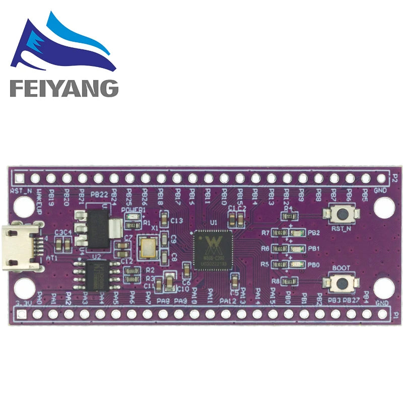 W806 Microcontroller 240MHZ 5-8Bit STM32 Development Board CH340 IoT MCU Chip CDK Development Environment Low Power IOT