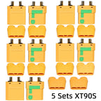 Amass XT90S XT90-S xt90 XT90S Connector Anti-Spark Male Female Motor Adapter for Battery ESC and Charger Lead for RC Car Truck