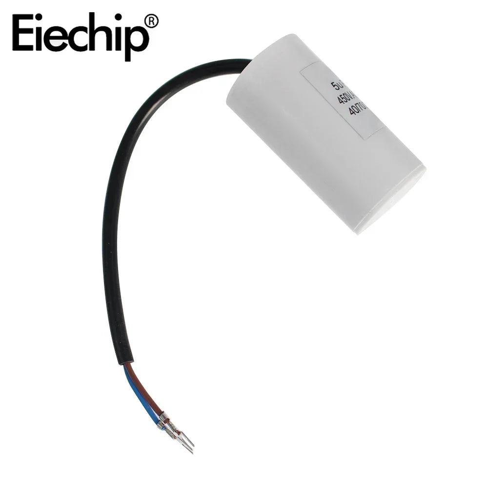 CBB60 450V Motor Run Capacitors AC Starting Capacitor 5% 3/4/5/6/8/10/12/14/15/16/18/20/25/30/40/45/50/60UF for Washing Machine