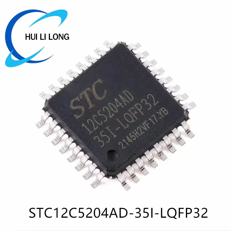 STC12C5204AD STC12C5204AD-35I STC 12C5204AD LQFP32 Single Chip Enhanced 1T 8051 Microcontroller MCU IC Controller Chip Original