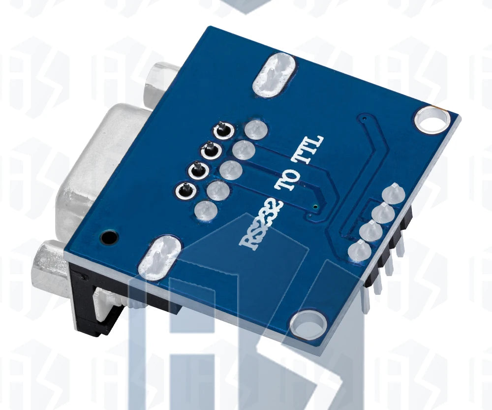 1PCS  MAX3232 RS232 to TTL Serial Port Converter Module DB9 Connector MAX232