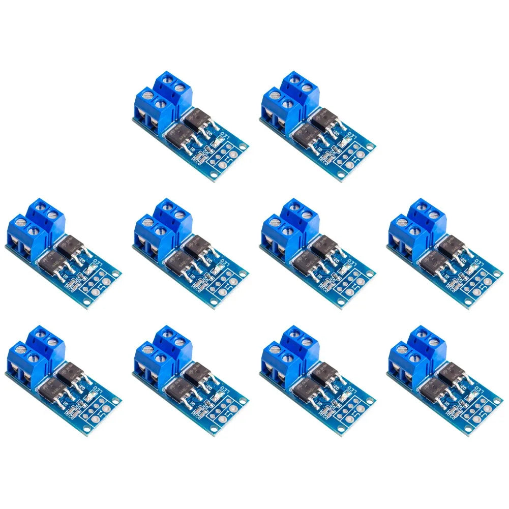 15A 400W MOSFET Trigger Switch Drive Module PWM Regulator Control Panel DC 5V-36V Electronic Switch Control Board for arduino