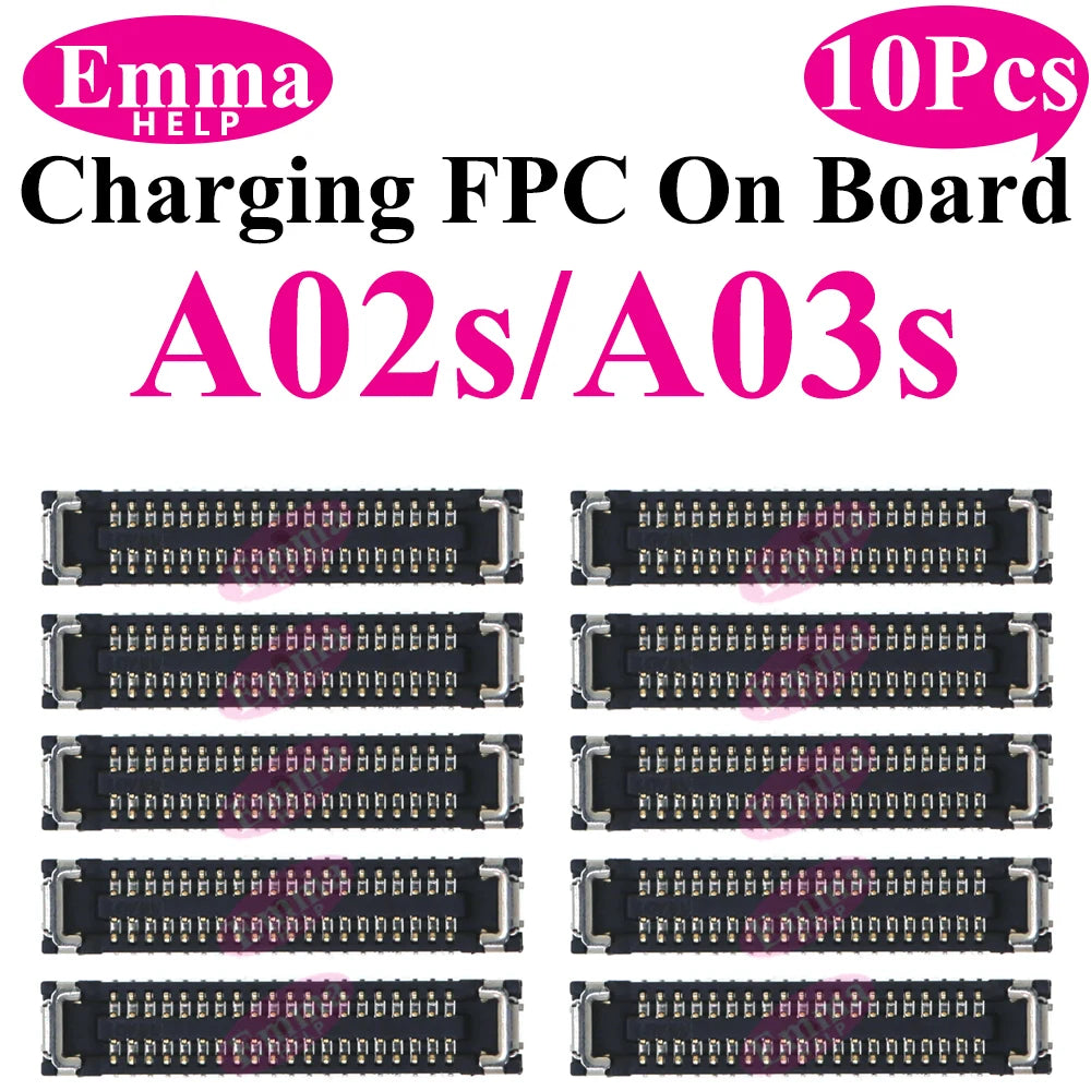 10cs USB Charging FPC Connector For Samsung A51 31 A71 A41 A21 A52 A32 A22 A12 A72 A02 Charger Plug On Board 78Pin Motherboard