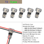 Cable Terminal Electric Wire Connector Clamp Block Quick Splice Scotch Lock Crimp for LED Car Wiring Joint Kit Tool Accessories
