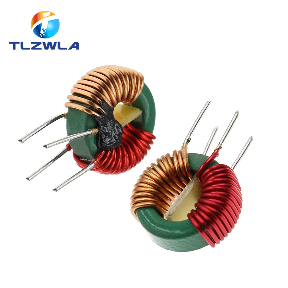 Toroidal Common Mode Inductor 2mH - 14x9x5mm Ferrite Core, 0.7mm Single-Layer Winding,High Current 5A Choke