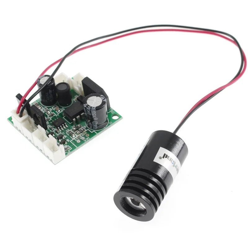 405nm UV Ultraviolet Violet Blue High-power Engraving Fluorescence Biological Excitation Dot Diode Laser Module Light Source