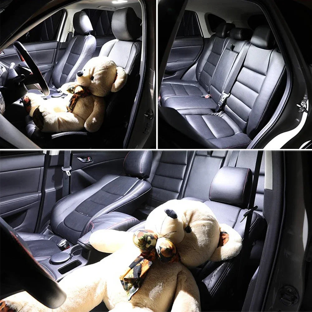 10PCS W5W T10 LED Bulbs Canbus 5730 8SMD 12V 6000K for Car Turn Signal Reading Brake Trunk Hood Width Clearance Lights