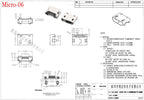 10PCS Micro USB 2P 5P Jack Charging Port Plug Dock Charger DIP SMD For Phone Tabletels Speakers Etc Port Socket Power Connector