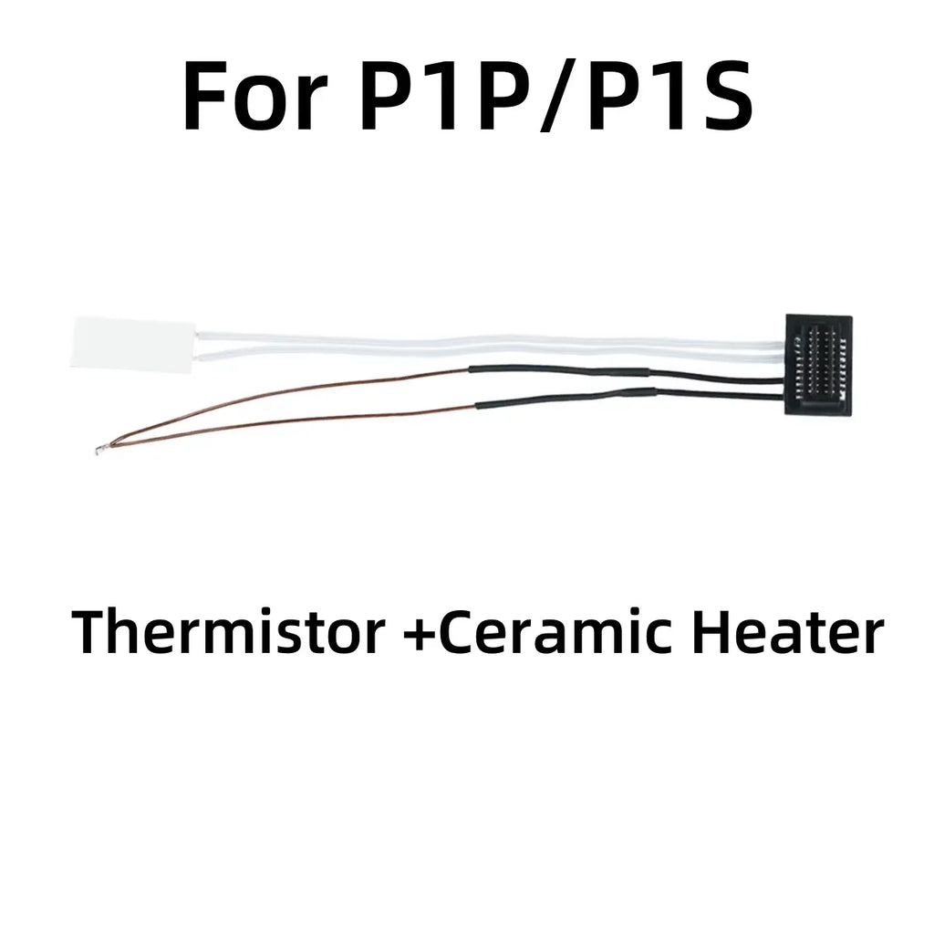 NEW Hotend Kit For Bambu Lab X1 P1 Hot end Print Head With Thermistor Ceramic heater bambu lab X1C P1P P1S 3D Printer HOTEND
