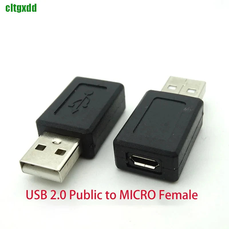 Cltgxdd USB 2.0 Adapter Mini 5P to A Male Female Micro to USB Android Data Side T Port Converter Selector Connector