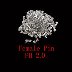 100Pcs PH 2.0mm Pitch 2/3/4/5 Pin JST Connector Plug Male Female Socket Shell Terminal Plastic Housing Header Wire Connectors